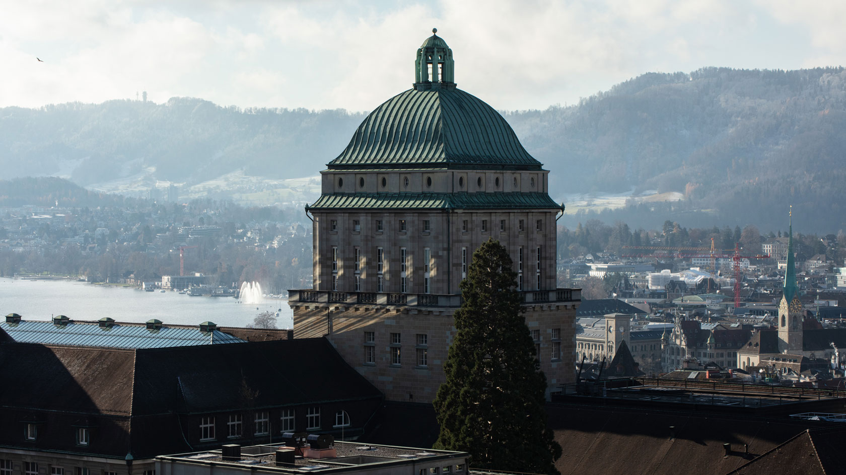 Bild Uni Zürich und Stadt